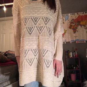 Long sweater !